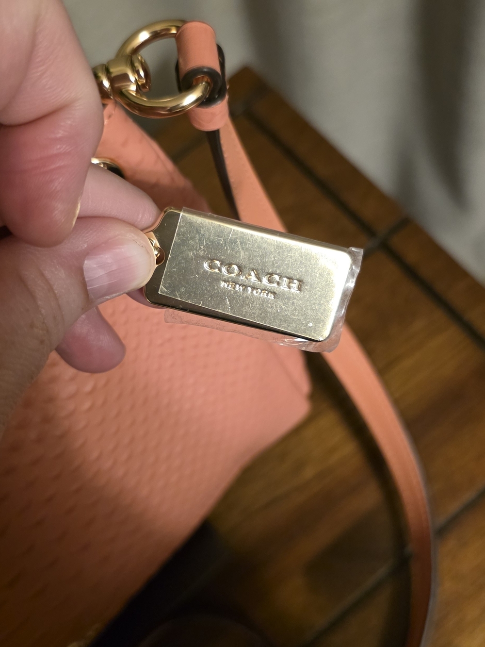 Coach NWT Python Embossed Small Mia Shoulder Or Crossbody Bag - Picture 3 of 10